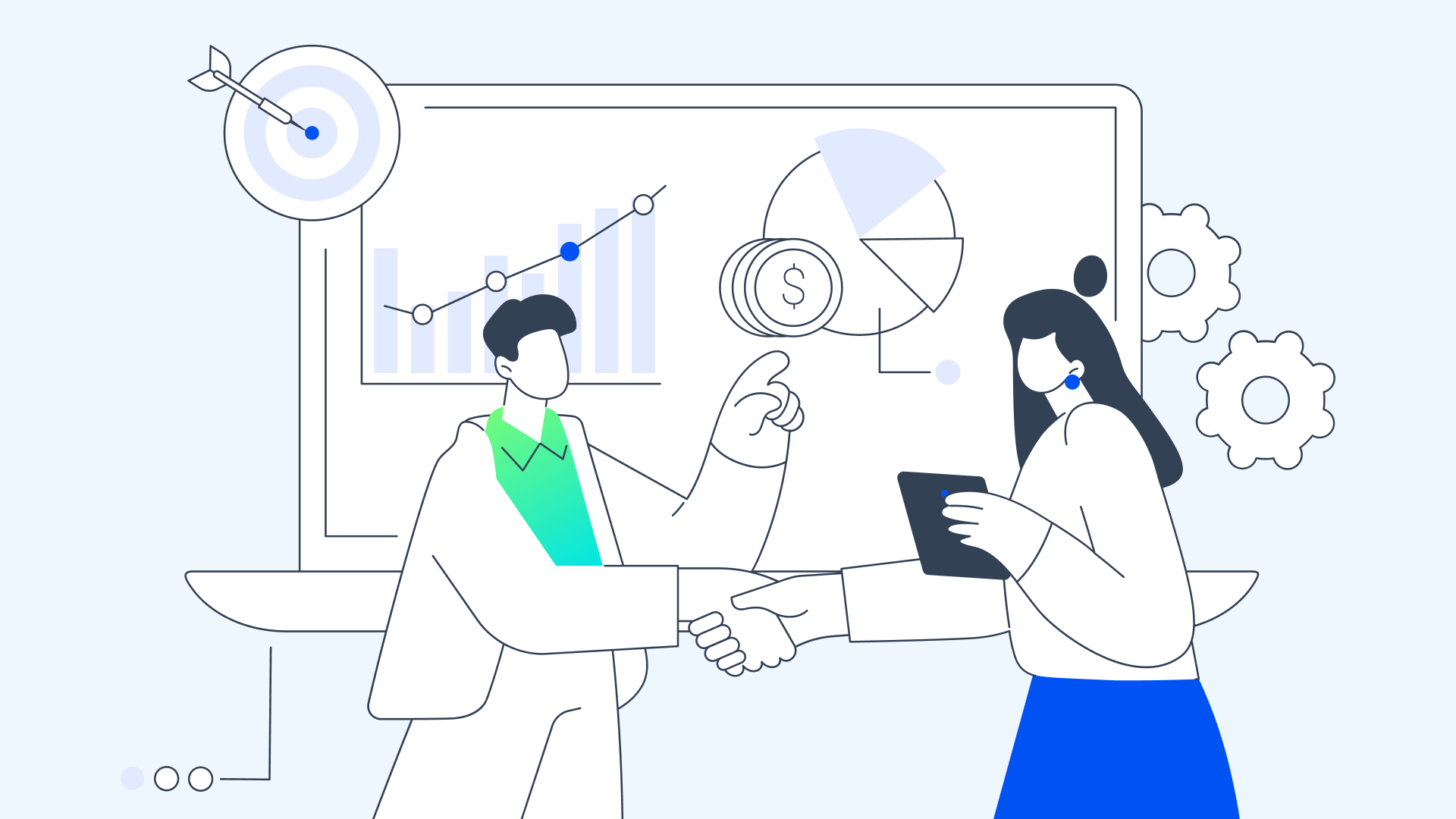 Diagram illustrating 8 SaaS demand generation strategies including flywheel model, content marketing, SEO, and personalized email for B2B pipeline growth