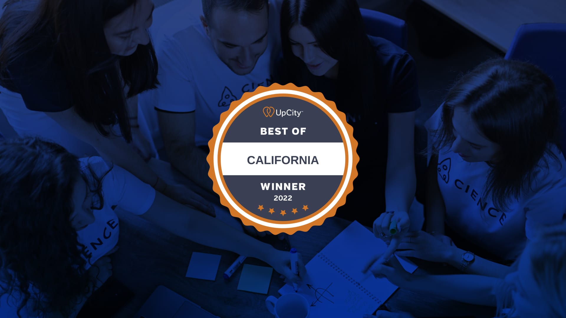 UpCity Honors CIENCE with 2022 Best of California Award