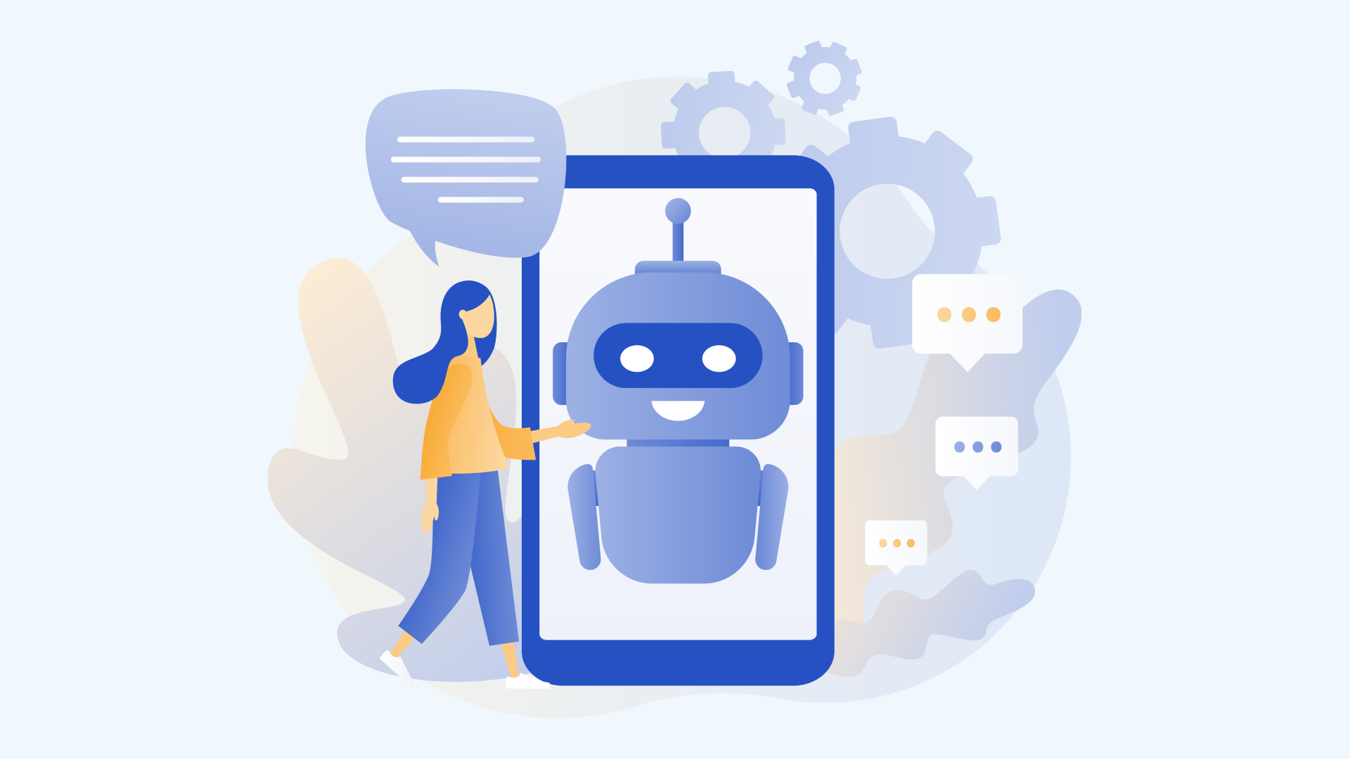 B2B lead generation chatbot interface showing automated prospect qualification and 24/7 visitor engagement