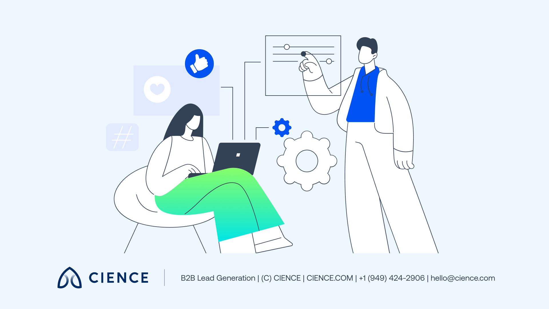 Multi-channel content syndication workflow for account-based selling — distributing personalized content across platforms