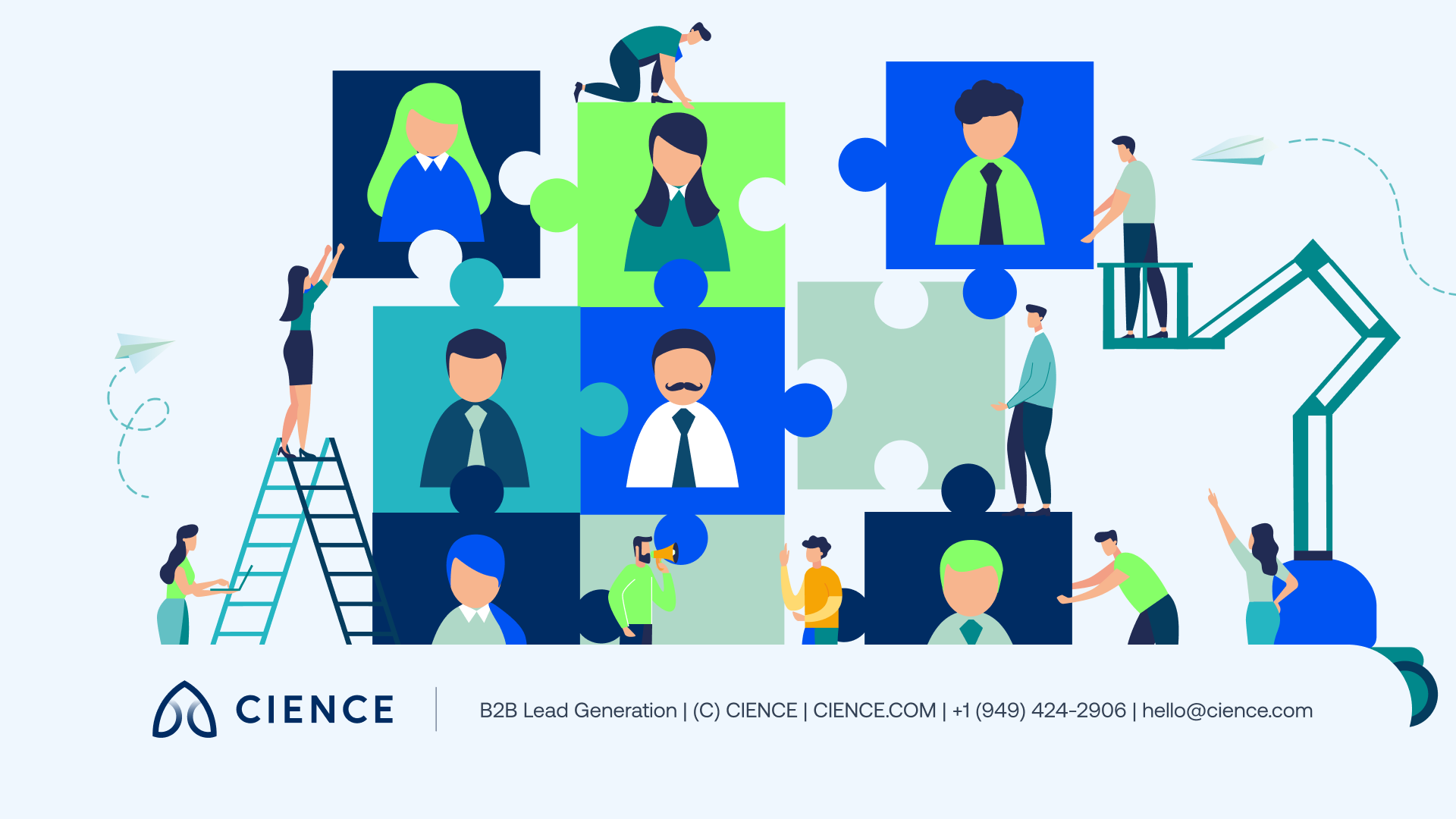 Diagram of a 7-step multi-threaded B2B sales process from stakeholder mapping to deal close