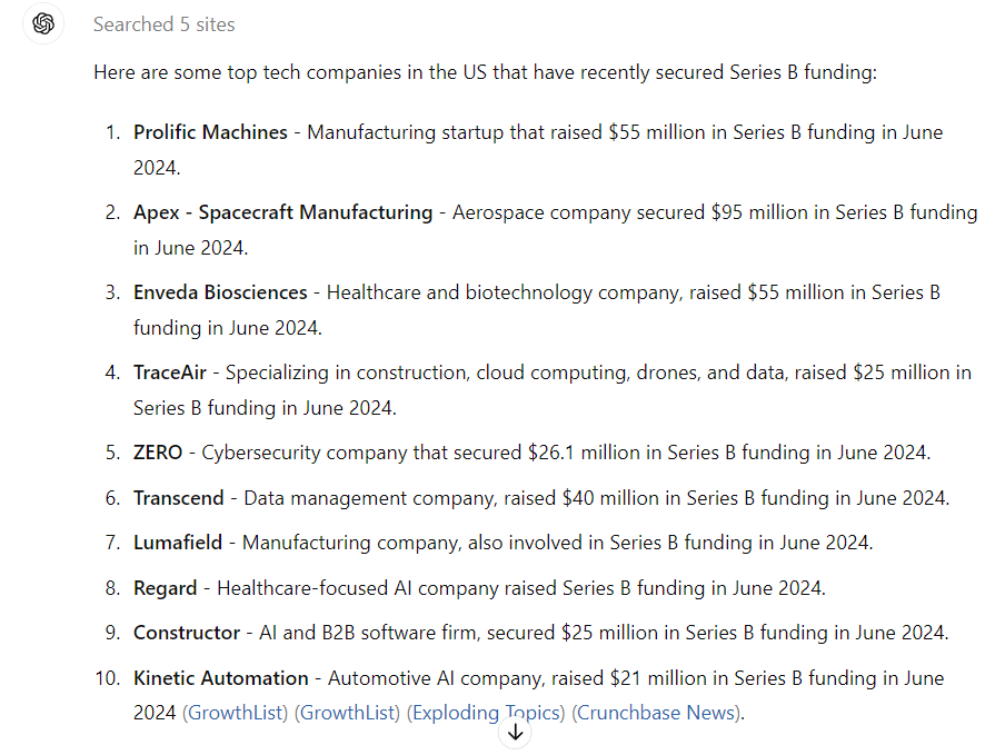 Identifying leads - Chat GPT - AI sales prospecting
