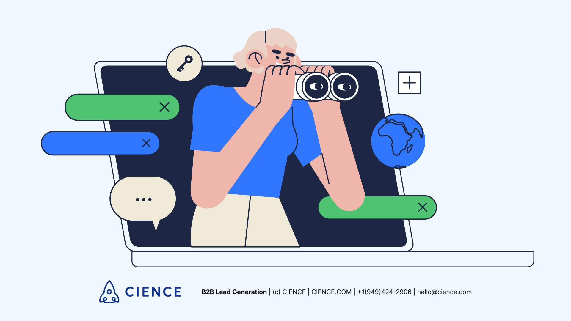 Four types of search intent: navigational, informational, transactional, and commercial — each mapped to a stage of the buyer journey