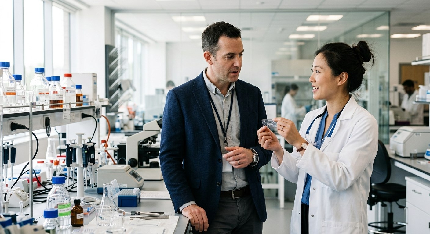 a Niche Biotech Company — industry scene