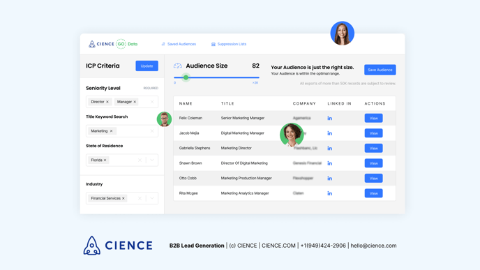 CIENCE GO Data - Sales Database Solution