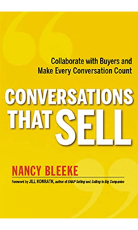 Lead Generation Books: Conversations That Sell by Nancy Bleeke