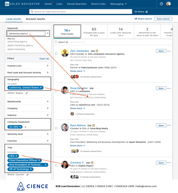 How to research leads with LinkedIn Sales Navigator