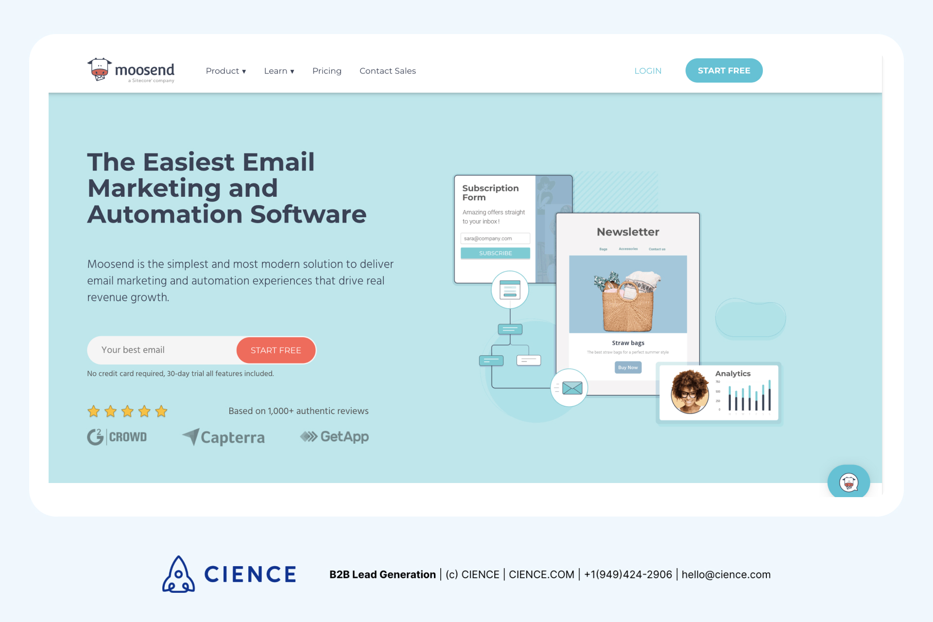 Moosend: Email Marketing Software