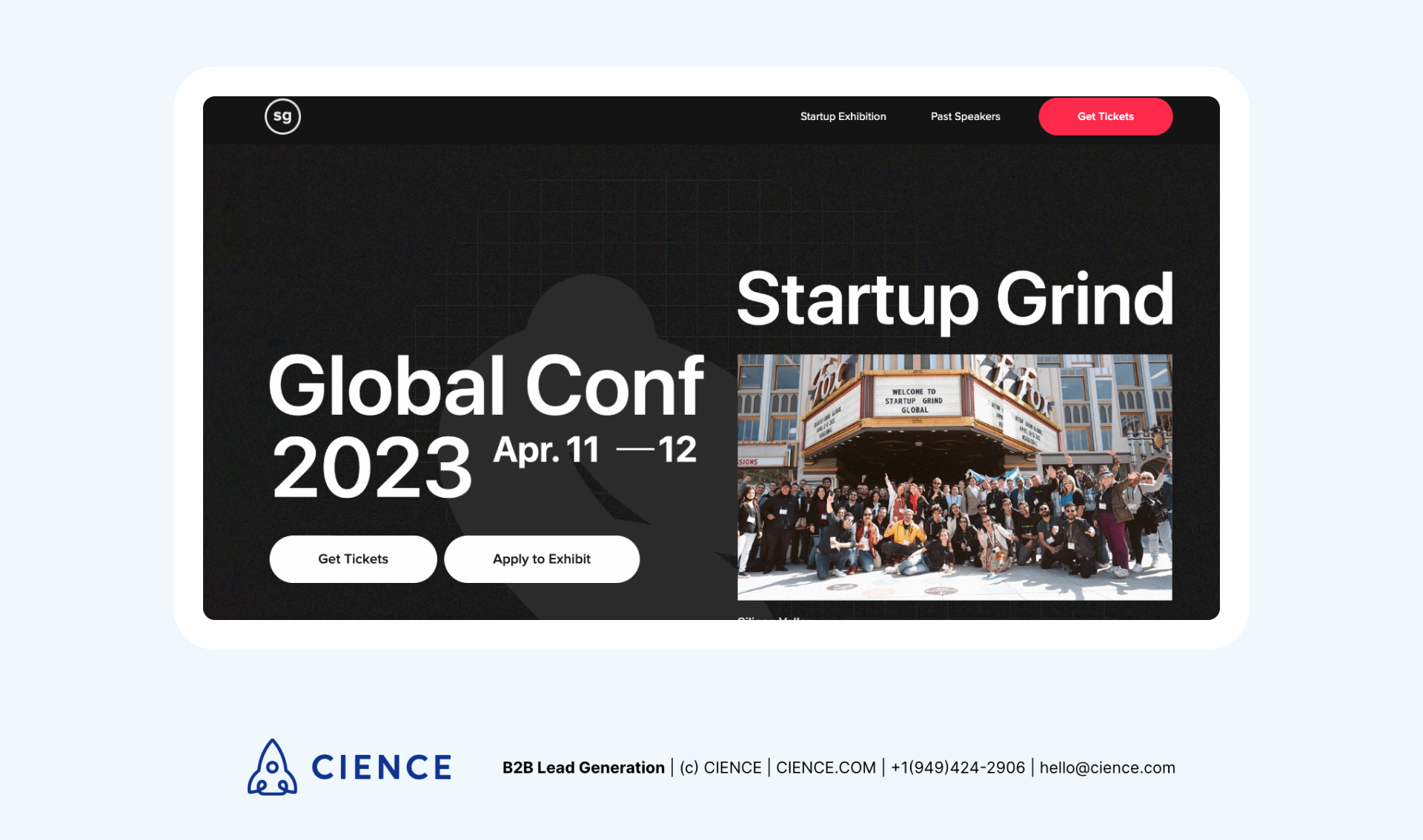Startup conference 2023 - Startup Grind